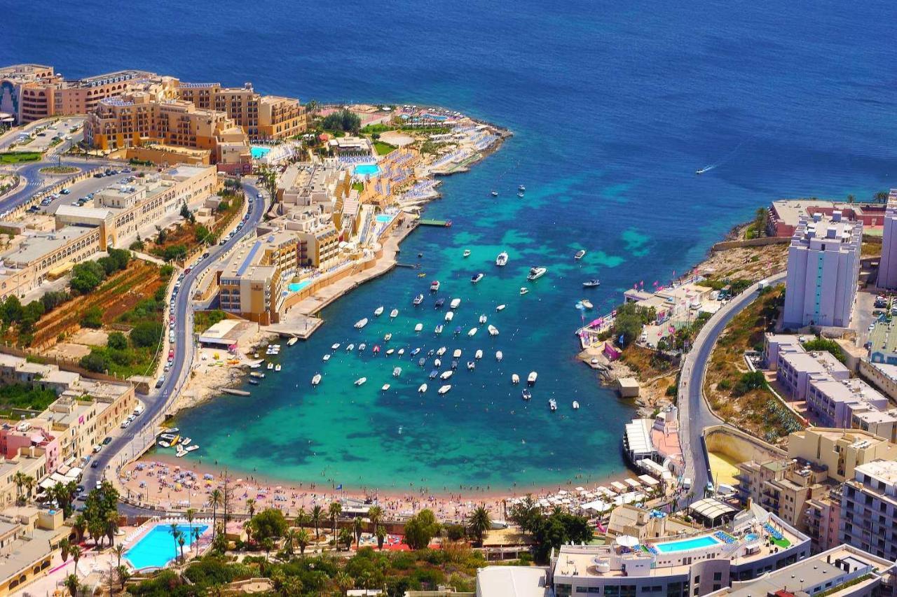 Chic 2Br Penthouse Steps From The Promenade Daire Sliema Dış mekan fotoğraf