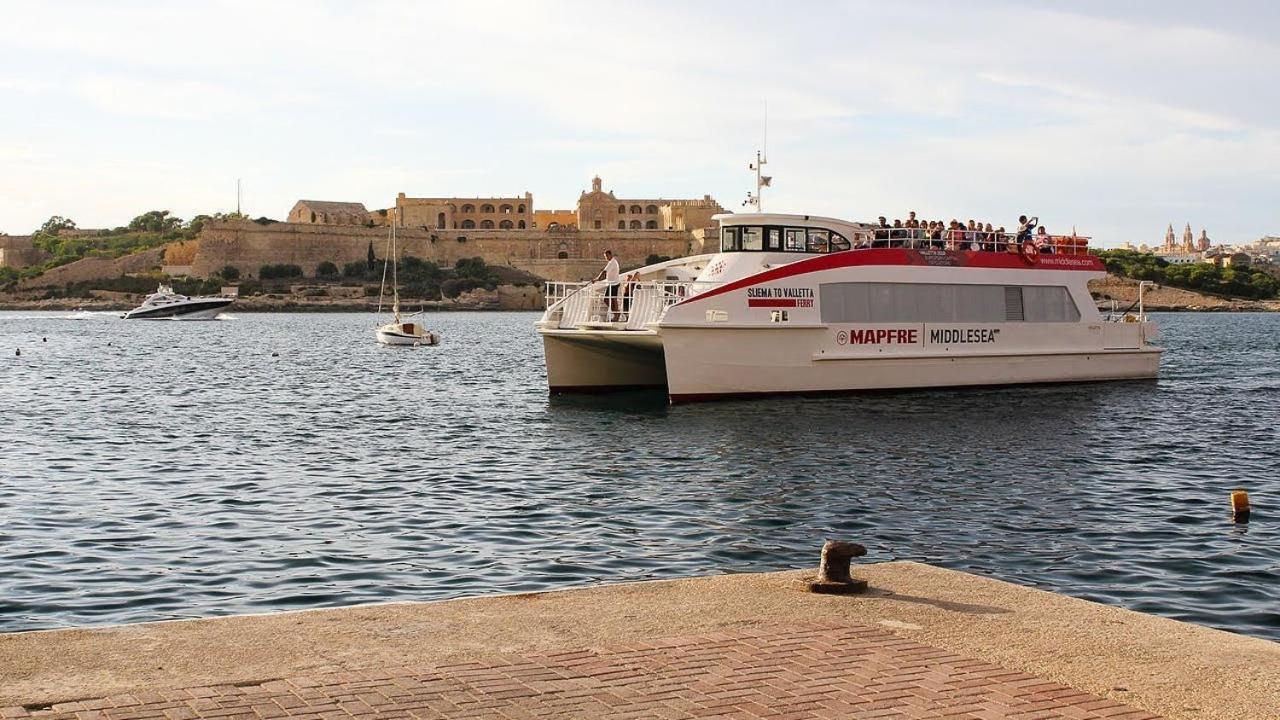 Chic 2Br Penthouse Steps From The Promenade Daire Sliema Dış mekan fotoğraf