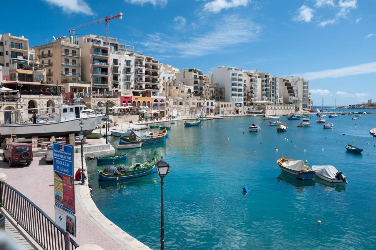 Chic 2Br Penthouse Steps From The Promenade Daire Sliema Dış mekan fotoğraf