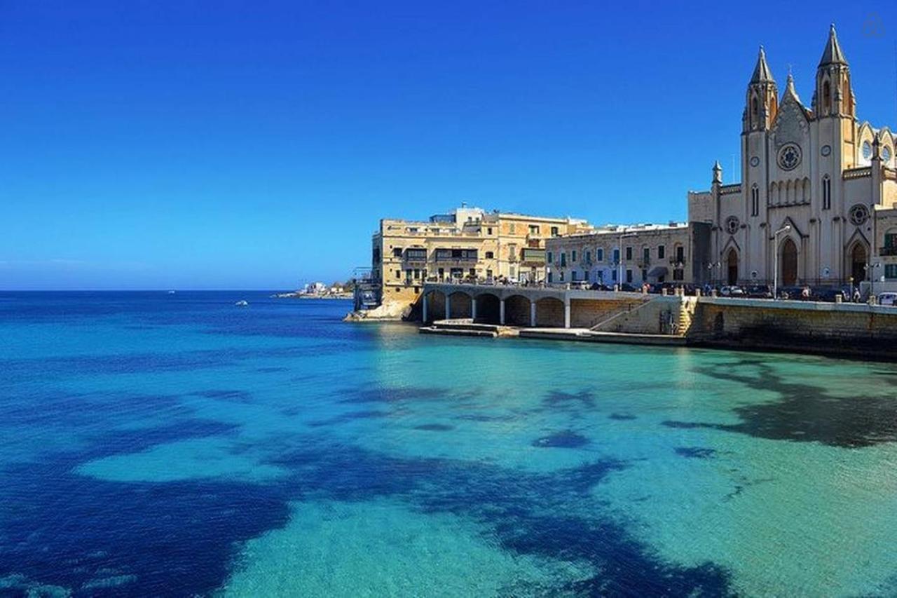 Chic 2Br Penthouse Steps From The Promenade Daire Sliema Dış mekan fotoğraf
