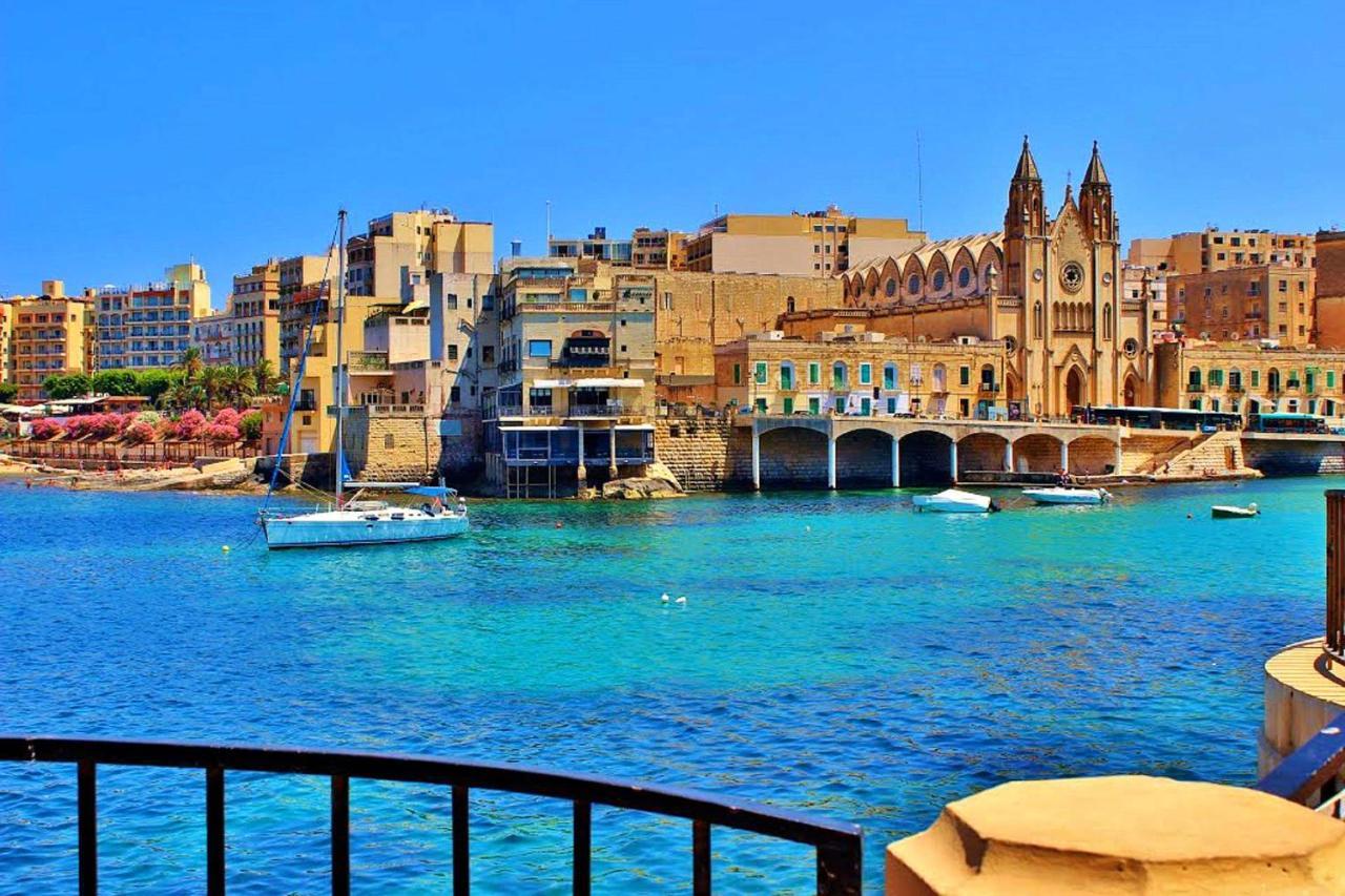 Chic 2Br Penthouse Steps From The Promenade Daire Sliema Dış mekan fotoğraf